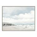 Picture of Birds on beach _GroupedProduct_Rectangle_Landscape_Canvas_Framed_