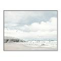 Picture of Birds on beach _GroupedProduct_Rectangle_Landscape_Canvas_Framed_