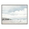 Picture of Birds on beach _GroupedProduct_Rectangle_Landscape_Canvas_Framed_