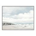 Picture of Birds on beach _GroupedProduct_Rectangle_Landscape_Canvas_Framed_