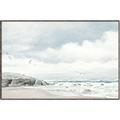 Picture of Birds on beach _GroupedProduct_Rectangle_Landscape_Canvas_Framed_