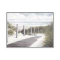 Picture of Peaceful Beach Path _GroupedProduct_Rectangle_Landscape_Canvas_Framed_