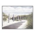 Picture of Peaceful Beach Path _GroupedProduct_Rectangle_Landscape_Canvas_Framed_