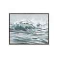 Picture of Wave in water _GroupedProduct_Rectangle_Landscape_Canvas_Framed_