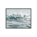 Picture of Wave in water _GroupedProduct_Rectangle_Landscape_Canvas_Framed_