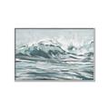 Picture of Wave in water _GroupedProduct_Rectangle_Landscape_Canvas_Framed_