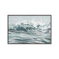 Picture of Wave in water _GroupedProduct_Rectangle_Landscape_Canvas_Framed_