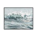Picture of Wave in water _GroupedProduct_Rectangle_Landscape_Canvas_Framed_