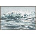 Picture of Wave in water _GroupedProduct_Rectangle_Landscape_Canvas_Framed_