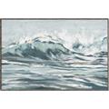 Picture of Wave in water _GroupedProduct_Rectangle_Landscape_Canvas_Framed_