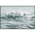 Picture of Wave in water _GroupedProduct_Rectangle_Landscape_Canvas_Framed_