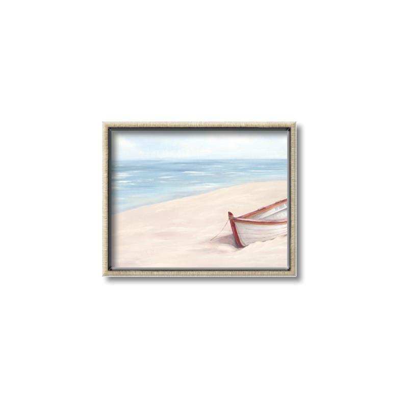 Picture of Boat in the Sand _GroupedProduct_Rectangle_Landscape_Canvas_Framed_
