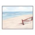 Picture of Boat in the Sand _GroupedProduct_Rectangle_Landscape_Canvas_Framed_