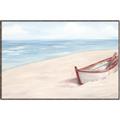 Picture of Boat in the Sand _GroupedProduct_Rectangle_Landscape_Canvas_Framed_