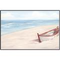 Picture of Boat in the Sand _GroupedProduct_Rectangle_Landscape_Canvas_Framed_