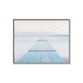 Picture of Bridge with birds _GroupedProduct_Rectangle_Landscape_Canvas_Framed_
