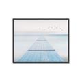 Picture of Bridge with birds _GroupedProduct_Rectangle_Landscape_Canvas_Framed_