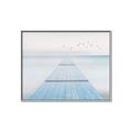 Picture of Bridge with birds _GroupedProduct_Rectangle_Landscape_Canvas_Framed_