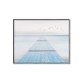 Picture of Bridge with birds _GroupedProduct_Rectangle_Landscape_Canvas_Framed_