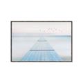 Picture of Bridge with birds _GroupedProduct_Rectangle_Landscape_Canvas_Framed_
