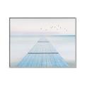 Picture of Bridge with birds _GroupedProduct_Rectangle_Landscape_Canvas_Framed_