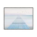 Picture of Bridge with birds _GroupedProduct_Rectangle_Landscape_Canvas_Framed_