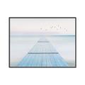 Picture of Bridge with birds _GroupedProduct_Rectangle_Landscape_Canvas_Framed_