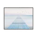 Picture of Bridge with birds _GroupedProduct_Rectangle_Landscape_Canvas_Framed_