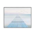 Picture of Bridge with birds _GroupedProduct_Rectangle_Landscape_Canvas_Framed_