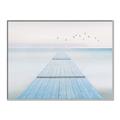 Picture of Bridge with birds _GroupedProduct_Rectangle_Landscape_Canvas_Framed_