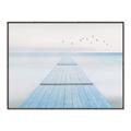 Picture of Bridge with birds _GroupedProduct_Rectangle_Landscape_Canvas_Framed_