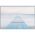 Picture of Bridge with birds _GroupedProduct_Rectangle_Landscape_Canvas_Framed_