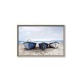 Picture of Beached Boats _GroupedProduct_Rectangle_Landscape_Canvas_Framed_