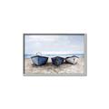 Picture of Beached Boats _GroupedProduct_Rectangle_Landscape_Canvas_Framed_