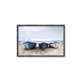 Picture of Beached Boats _GroupedProduct_Rectangle_Landscape_Canvas_Framed_