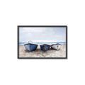 Picture of Beached Boats _GroupedProduct_Rectangle_Landscape_Canvas_Framed_
