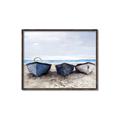 Picture of Beached Boats _GroupedProduct_Rectangle_Landscape_Canvas_Framed_