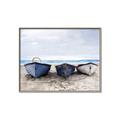 Picture of Beached Boats _GroupedProduct_Rectangle_Landscape_Canvas_Framed_