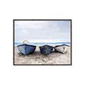Picture of Beached Boats _GroupedProduct_Rectangle_Landscape_Canvas_Framed_
