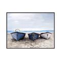Picture of Beached Boats _GroupedProduct_Rectangle_Landscape_Canvas_Framed_