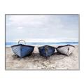 Picture of Beached Boats _GroupedProduct_Rectangle_Landscape_Canvas_Framed_