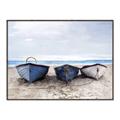 Picture of Beached Boats _GroupedProduct_Rectangle_Landscape_Canvas_Framed_