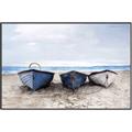 Picture of Beached Boats _GroupedProduct_Rectangle_Landscape_Canvas_Framed_