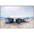 Picture of Beached Boats _GroupedProduct_Rectangle_Landscape_Canvas_Framed_