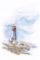 Picture of Lighthouse l _GroupedProduct_Rectangle_Portrait_Unframed_Print_Only_