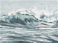 Picture of Wave in water _GroupedProduct_Rectangle_Landscape_Unframed_Print_Only_