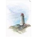 Picture of Lighthouse ll _GroupedProduct_Rectangle_Portrait_Unframed_Print_Only_