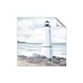 Picture of White  Lighthouse _GroupedProduct_Square_Unframed_Print_Only_