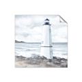Picture of White  Lighthouse _GroupedProduct_Square_Unframed_Print_Only_