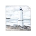 Picture of White  Lighthouse _GroupedProduct_Square_Unframed_Print_Only_